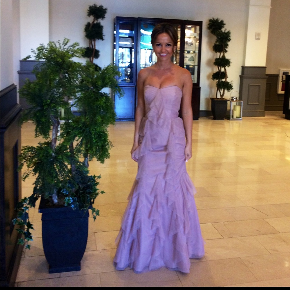 Bridesmaids dress, light pink
